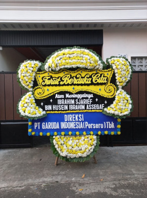 Papan Bunga Duka di Mentarang